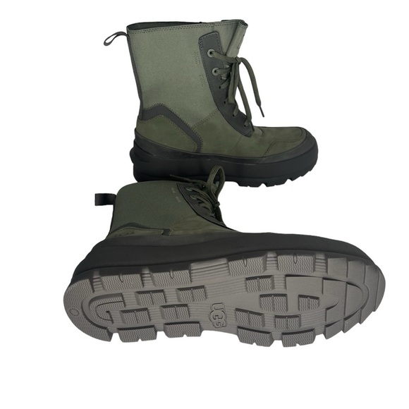 NWOT UGG Women’s The Ugg Lug Leather Boot Moss Green - Picture 11 of 13